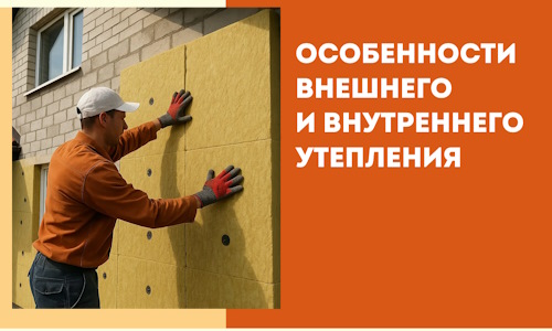 Какие особенности внешнего и внутреннего утепления в Усинске
