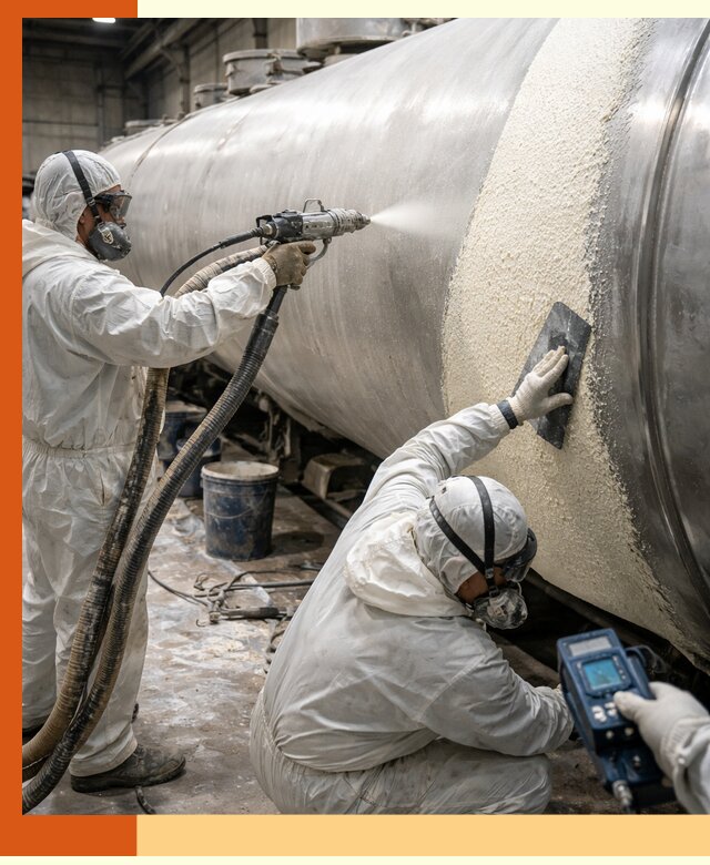 Утепление автоцистерн жидкой теплоизоляцией в Усинске