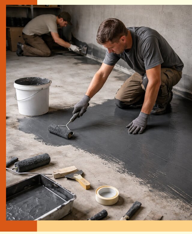 Гидроизоляция гаражного пола в Усинске — надежная защита от влаги